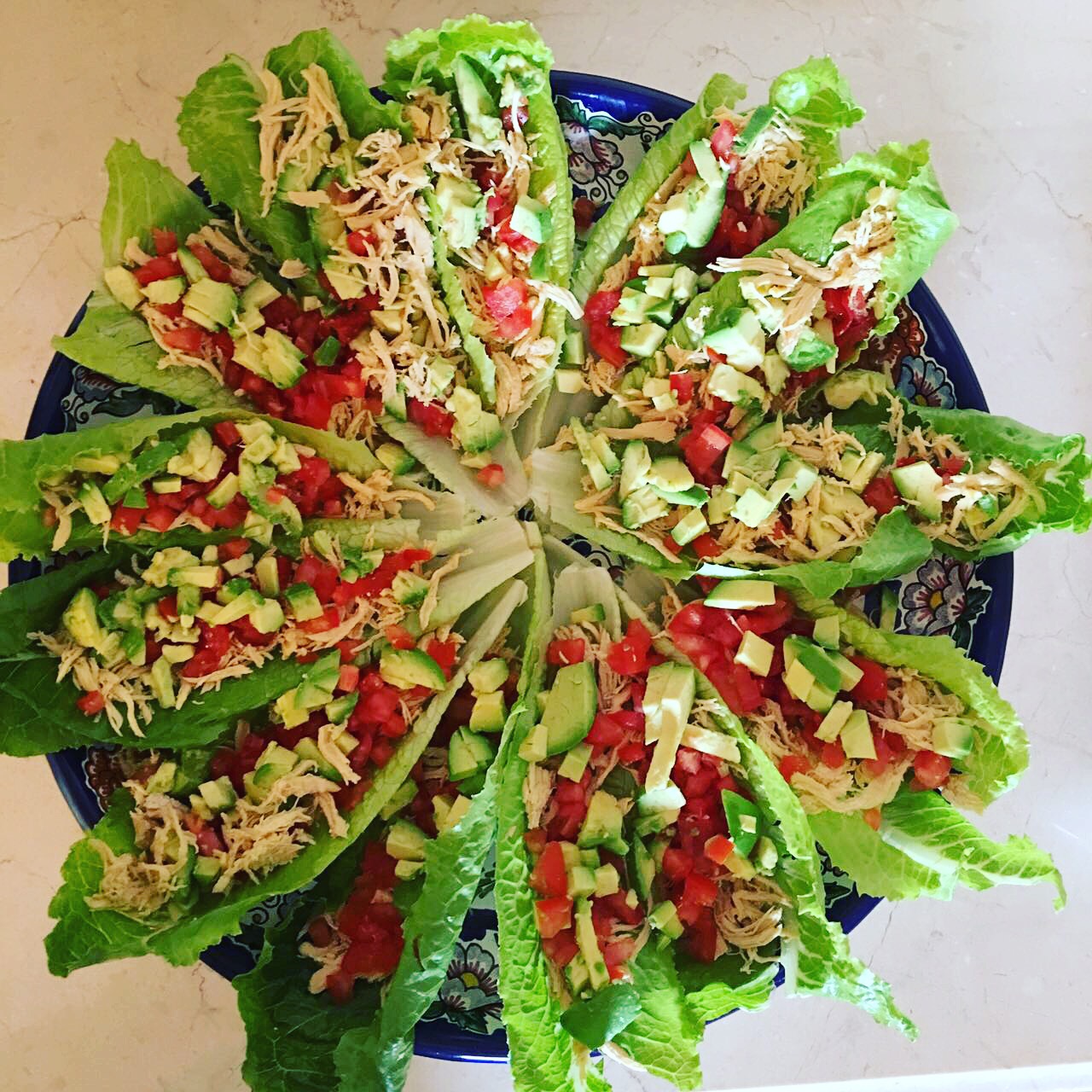 Lettuce tacos HAMACHI.HAMACHI