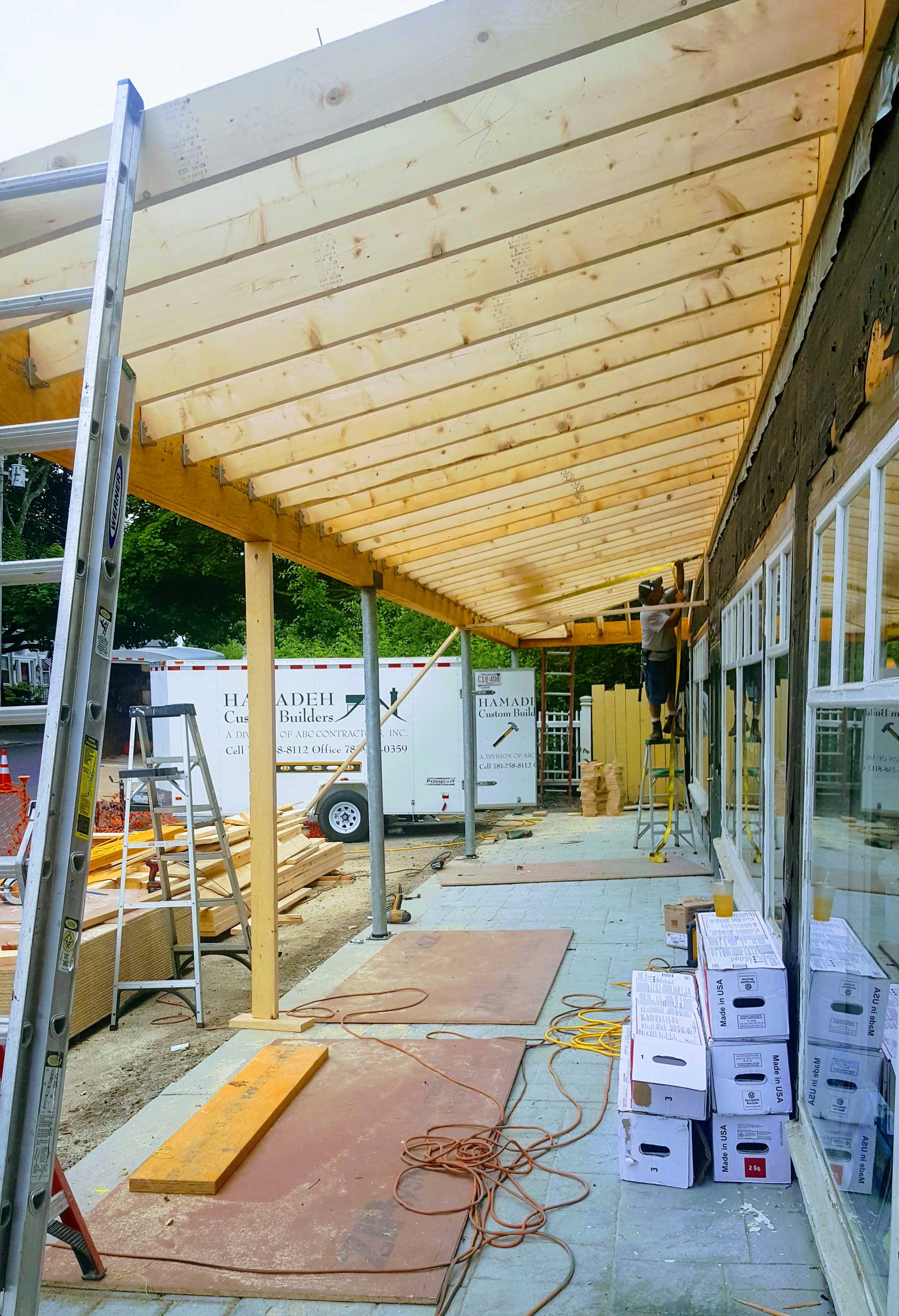 Sweetser's Building Duxbury, MA by Hamadeh Custom Builders (781) 2588112