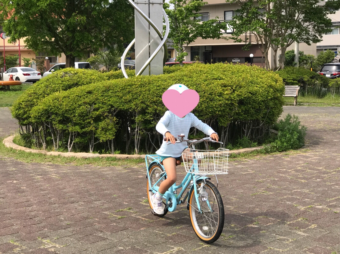【次女（8歳）の初自転車の練習】｜浜松湖西婚活サービス