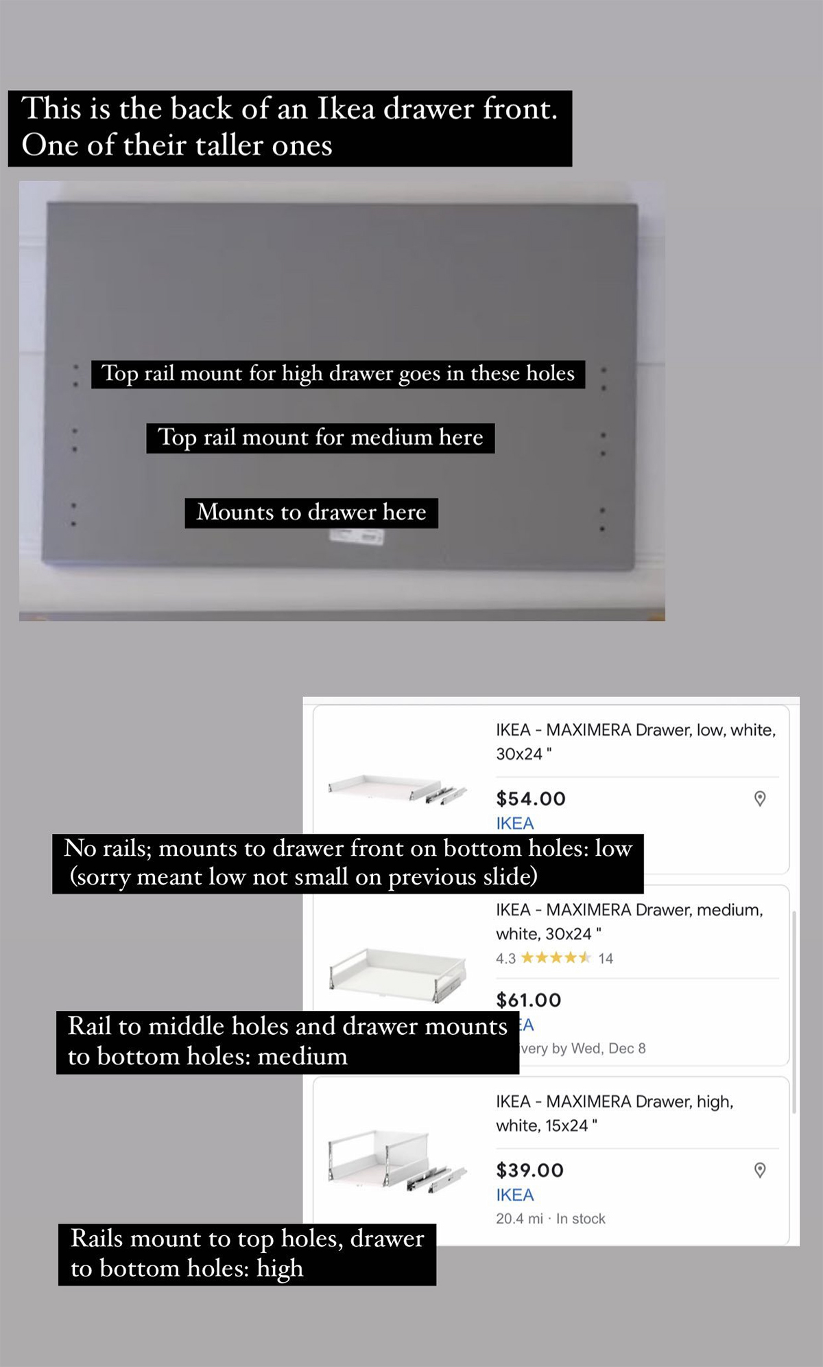 The Best Tutorial to Build Your Own Ikea Drawer Fronts