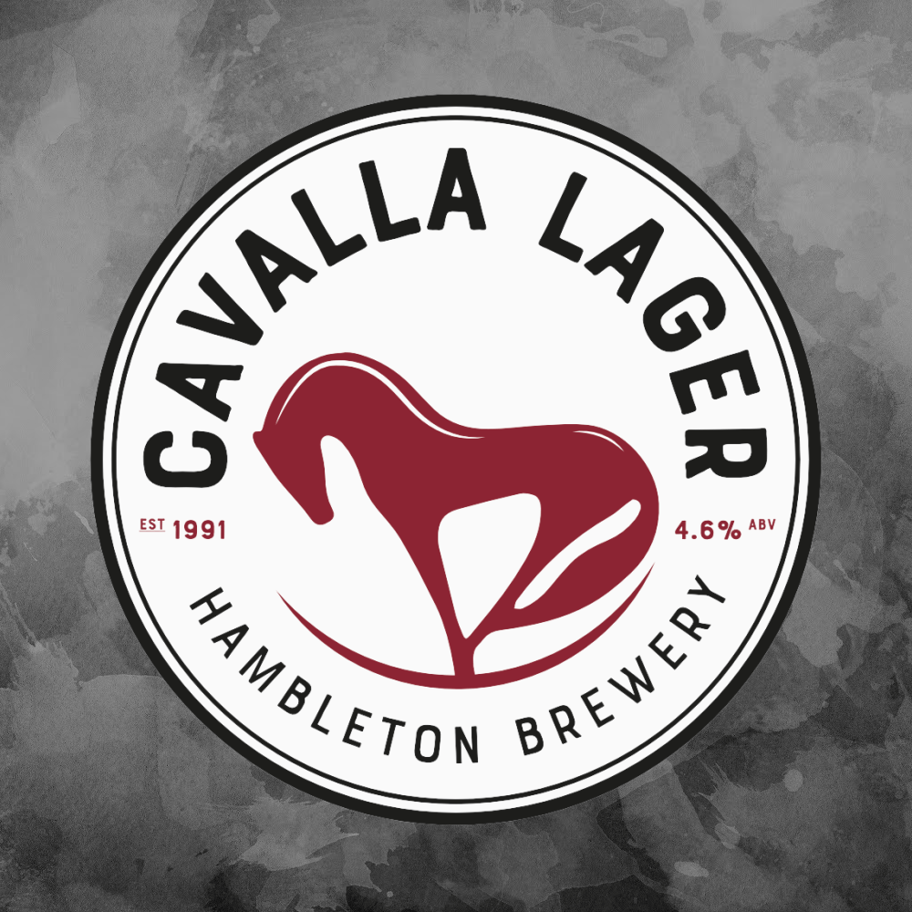 Cavalla Premium Yorkshire Lager • Hambleton Brewery