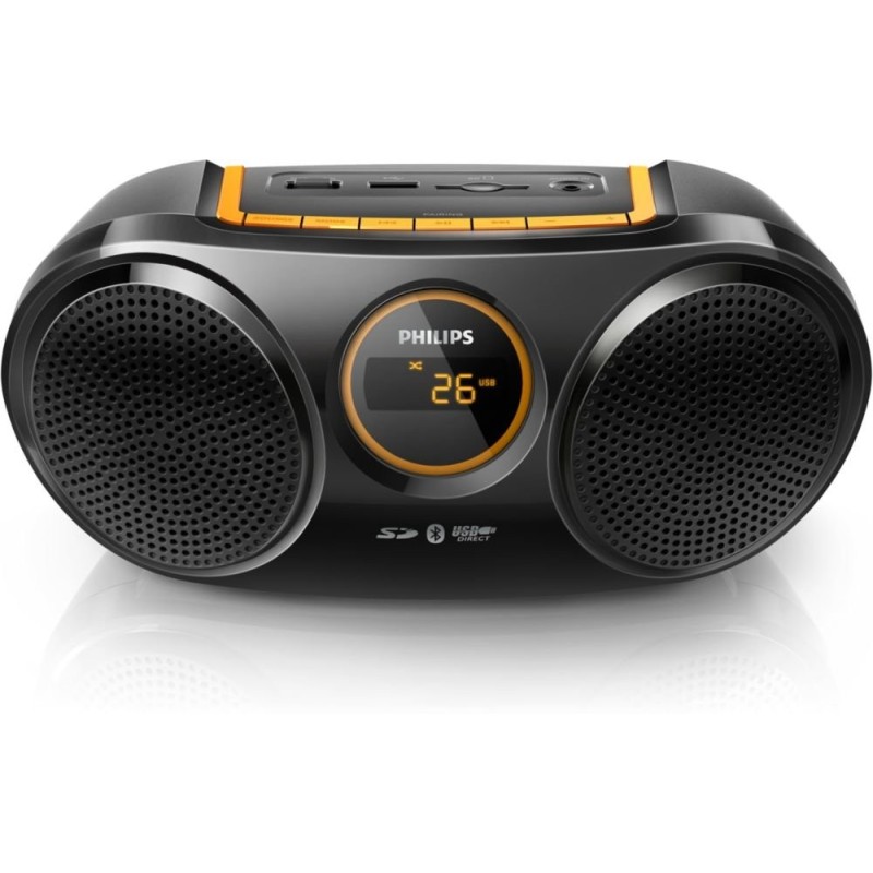 Philips, Wireless Portable Speaker, Black