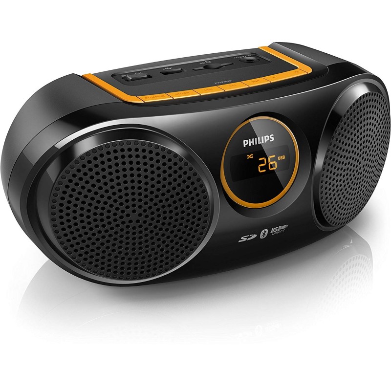 Philips, Wireless Portable Speaker, Black