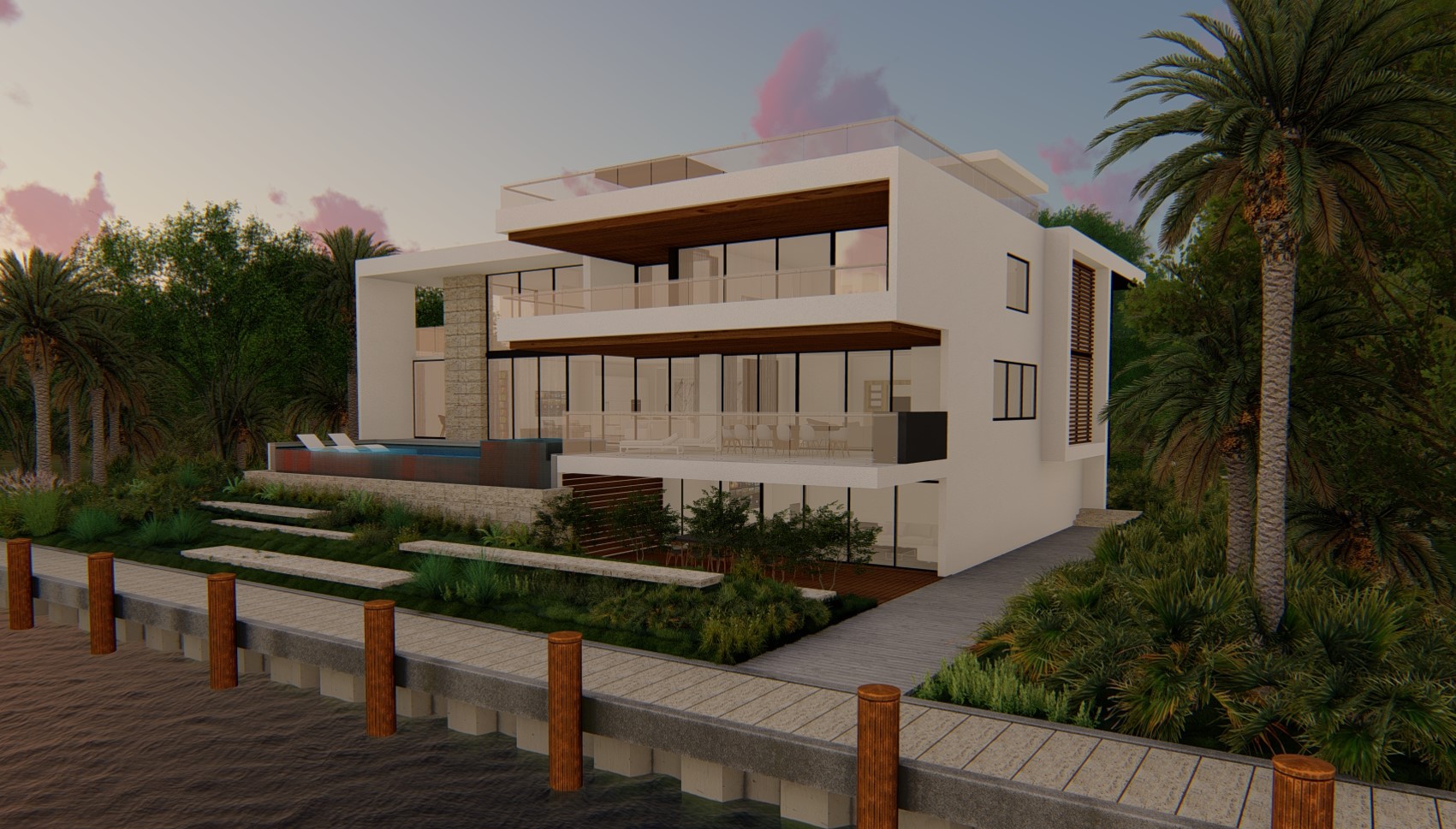 Stuart Ave. Residence Hamedrodriguez Architects INC