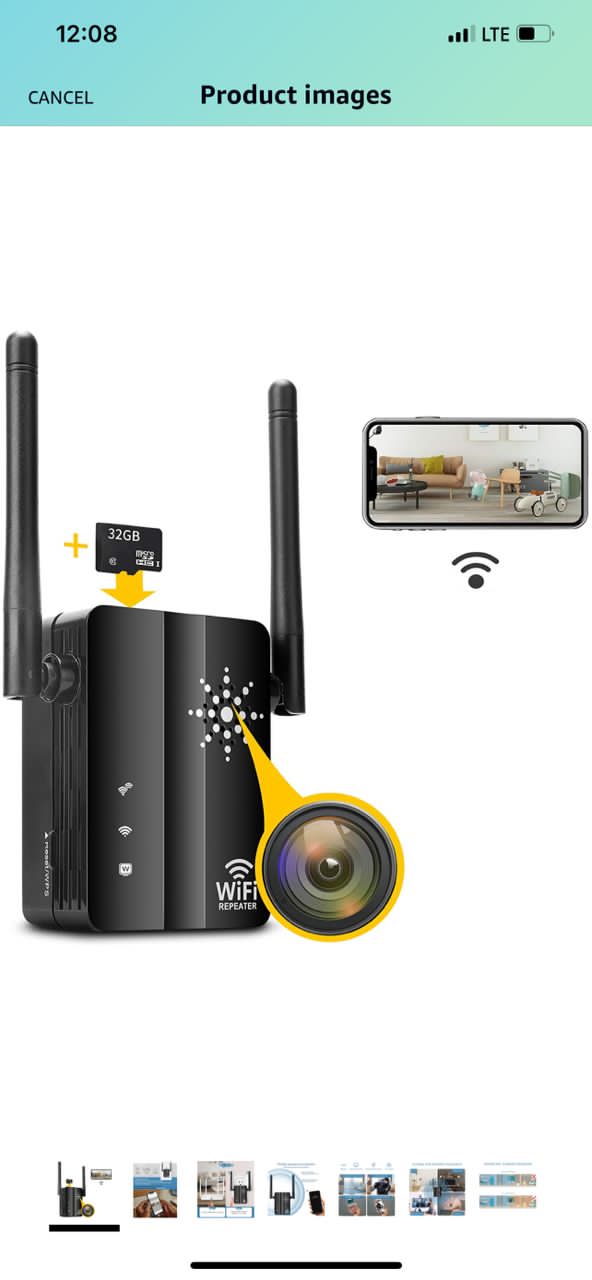 WIFI EXTENDER HIDDEN CAMERA » Hamgad Security Services