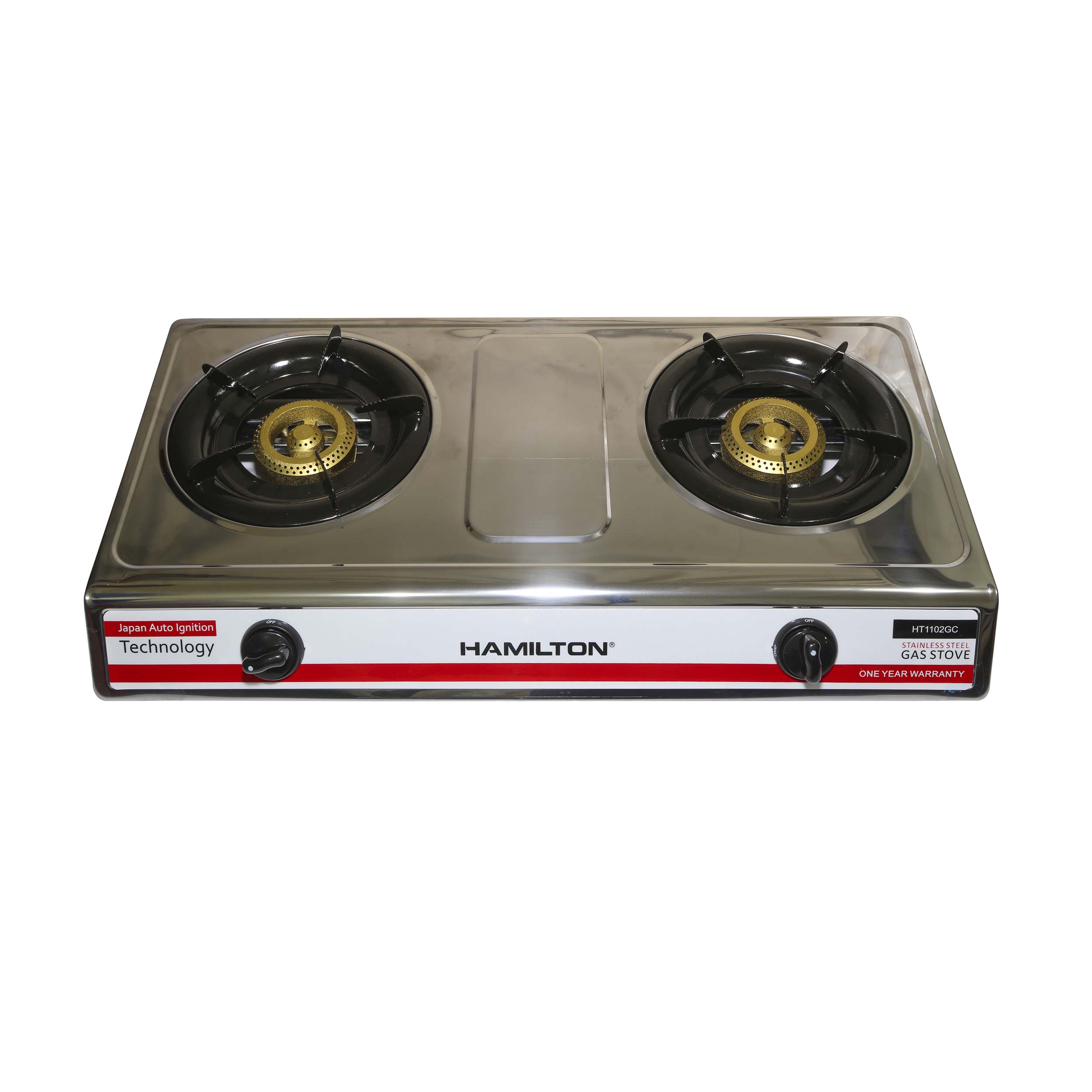 Hamilton Gas Stove 2 Burner Hamilton.qa