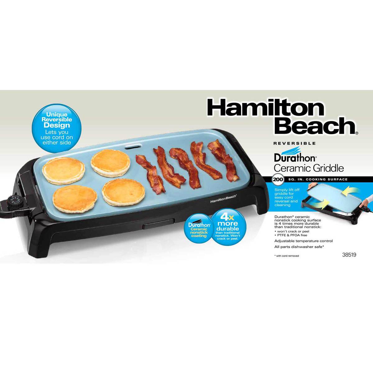 Reversible Durathon® Ceramic Griddle 38519
