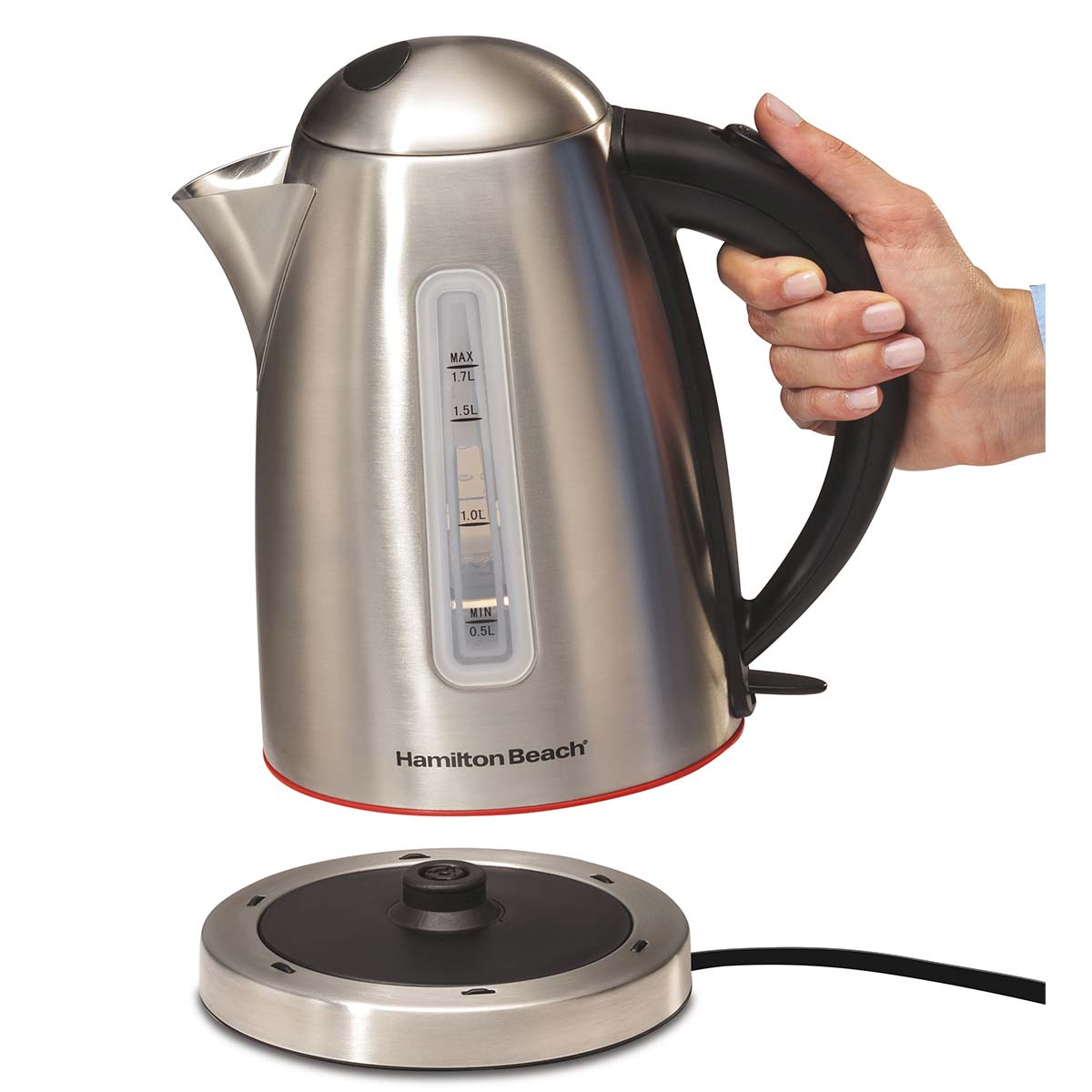 Hamilton Beach Stainless Steel Electric Kettle 1.7 Liter 40988