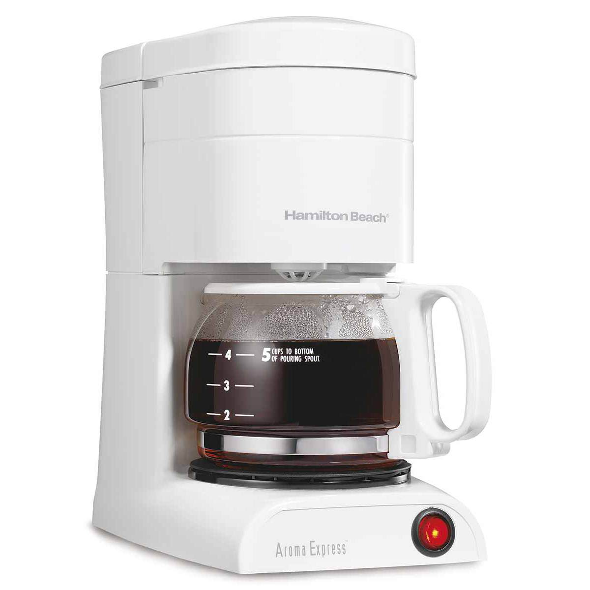 Aroma Express™ 5 Cup Coffee Maker White (48131)
