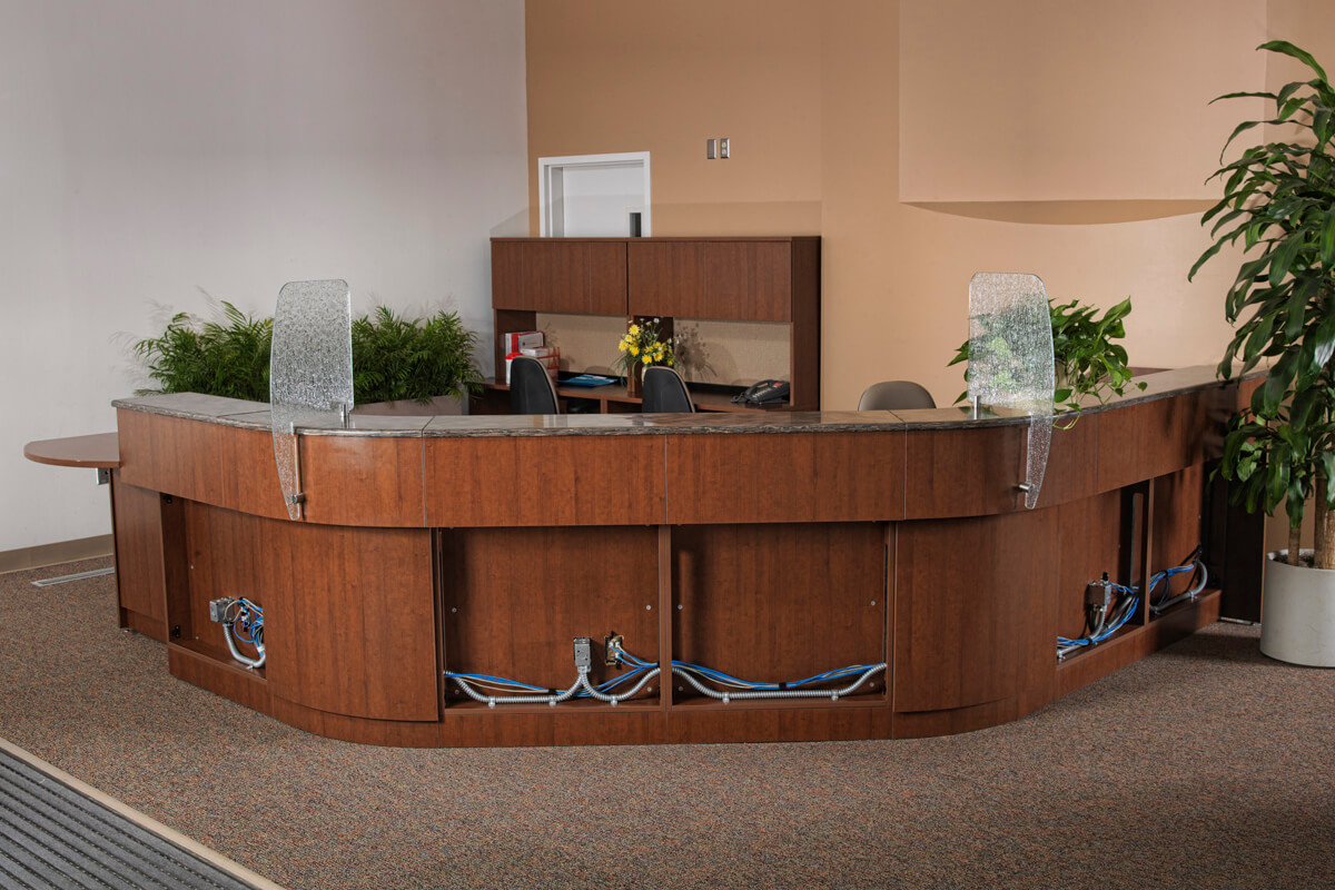 Reception Desk Gallery Hamilton Casework