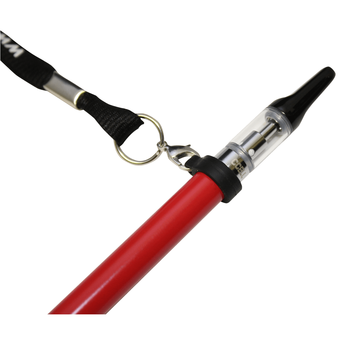 Vape Pen Lanyard with Black Rubber Ring Hamilton Devices
