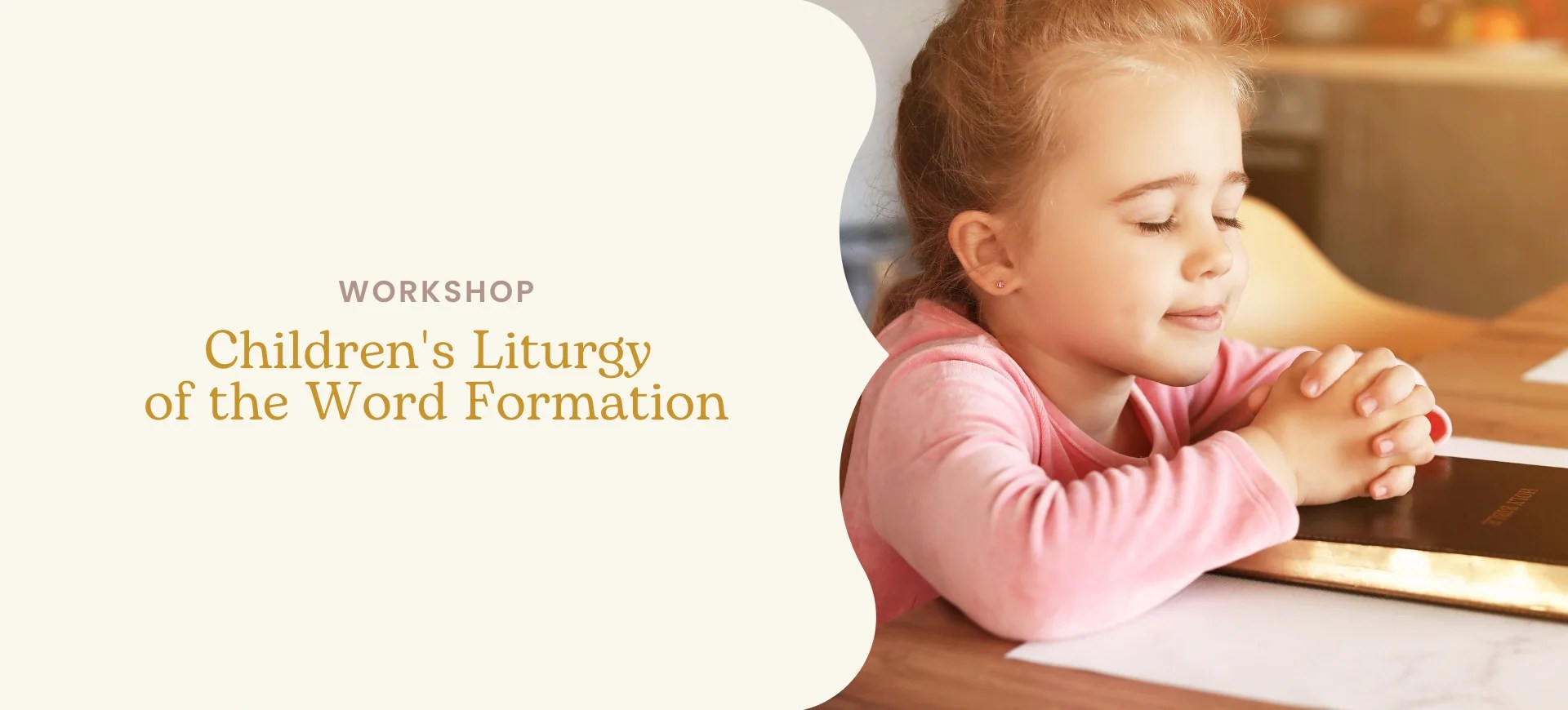Children's Liturgy of the Word Ministry Formation