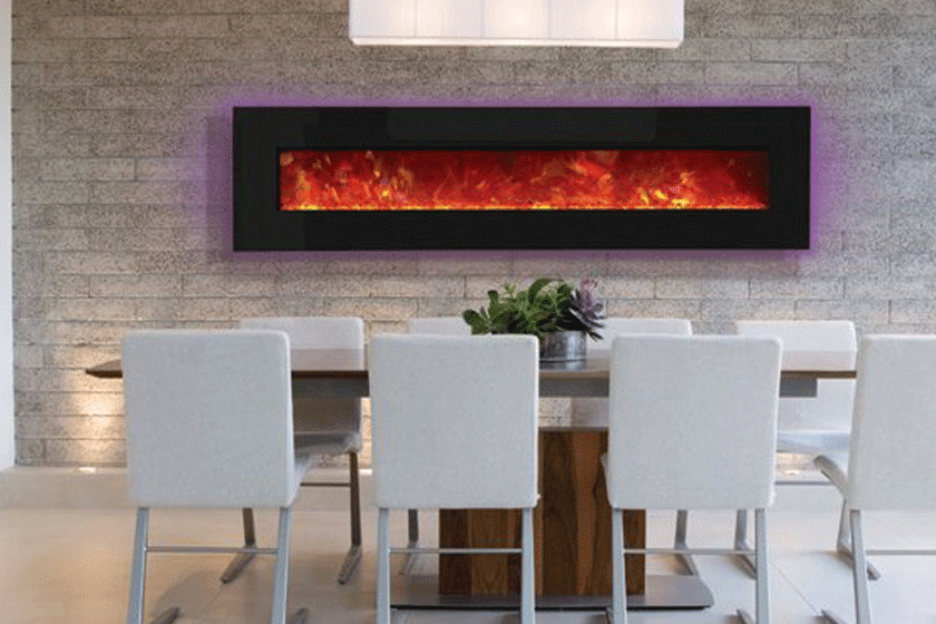 WallMounted Fireplace Ideas WallMounted Fireplace Installs
