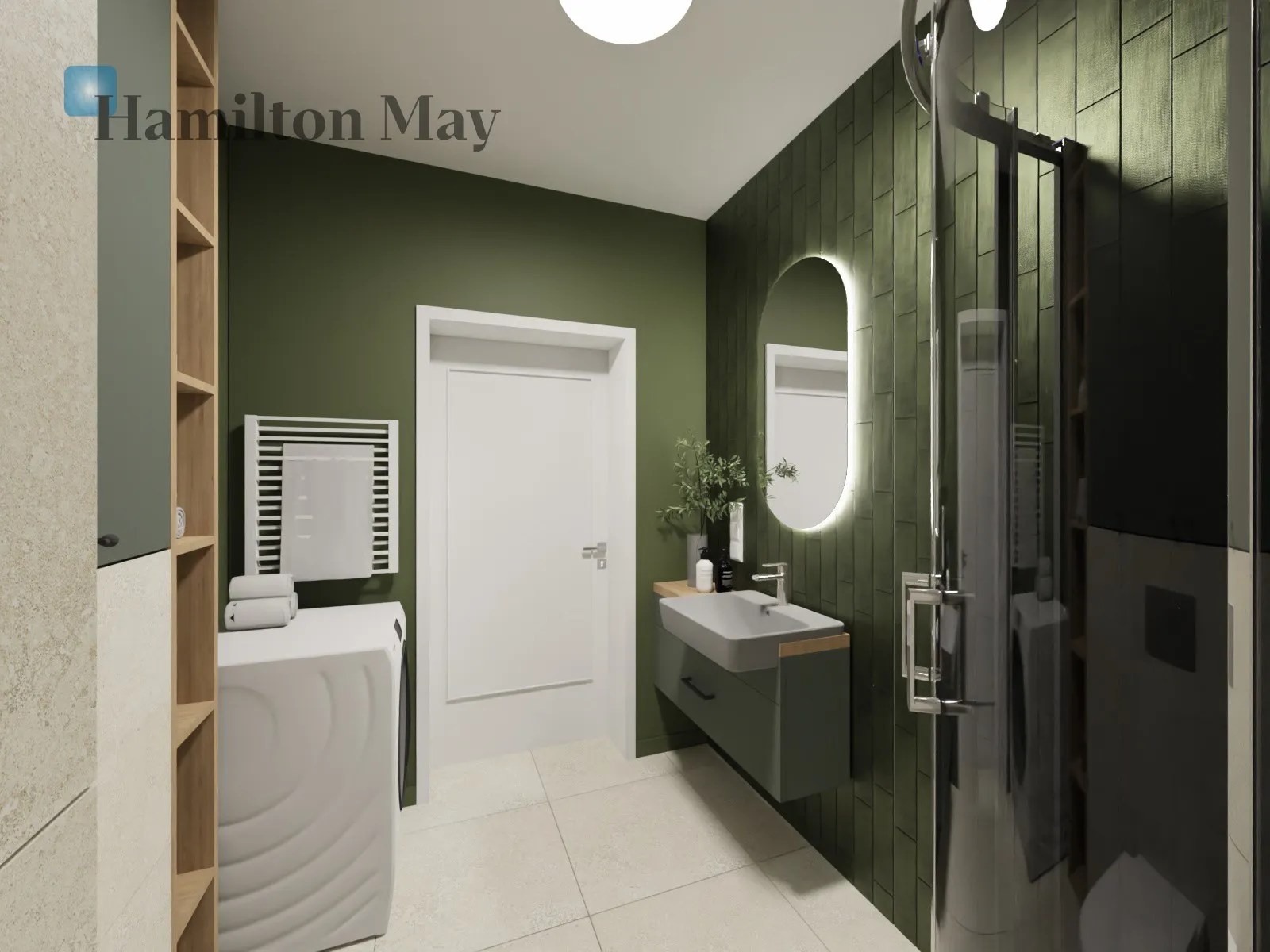 Spacious flat with gym and balcony Hamilton May