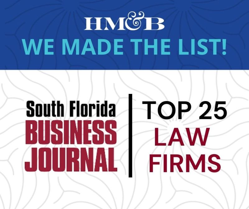 HM&B Made the Top 25 Law Firms List Hamilton Miller & Birthisel