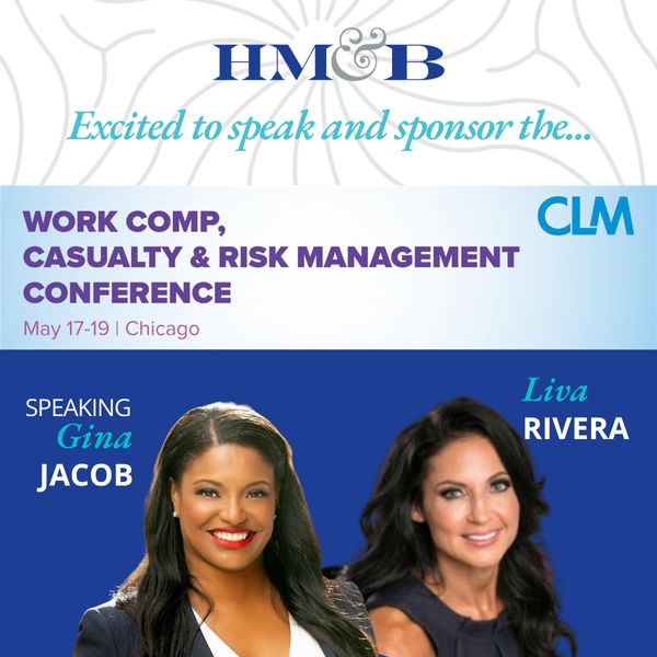 Gina Jacobs Speaker at the Work Comp, Casualty & Risk Management