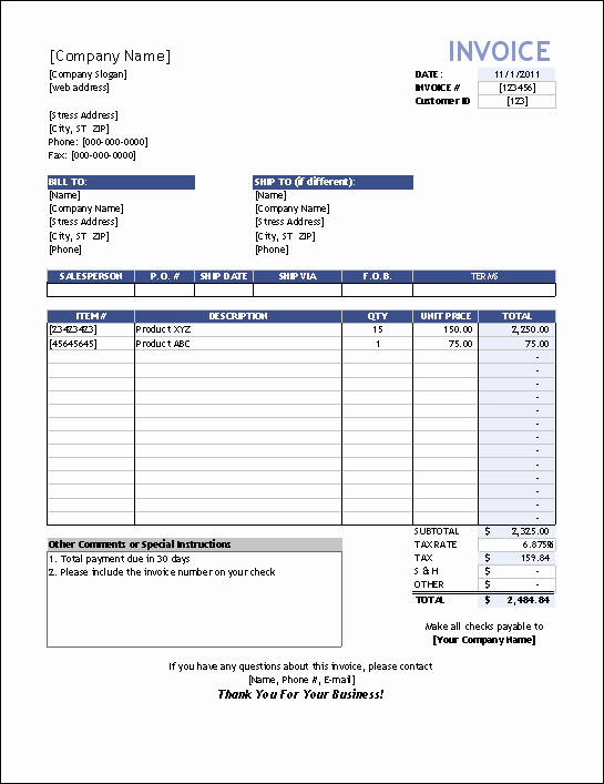 35 Sales Receipt Vs Invoice Hamiltonplastering