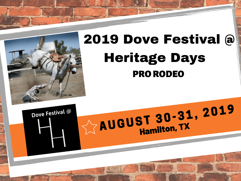 Dove Festival Hamilton Texas Chamber of Commerce & Visitors Center