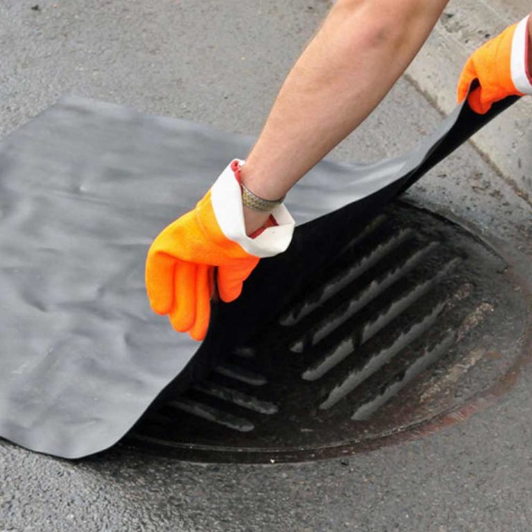 Neoprene Drain Cover 36" x 36" Hamisco Industrial Sales