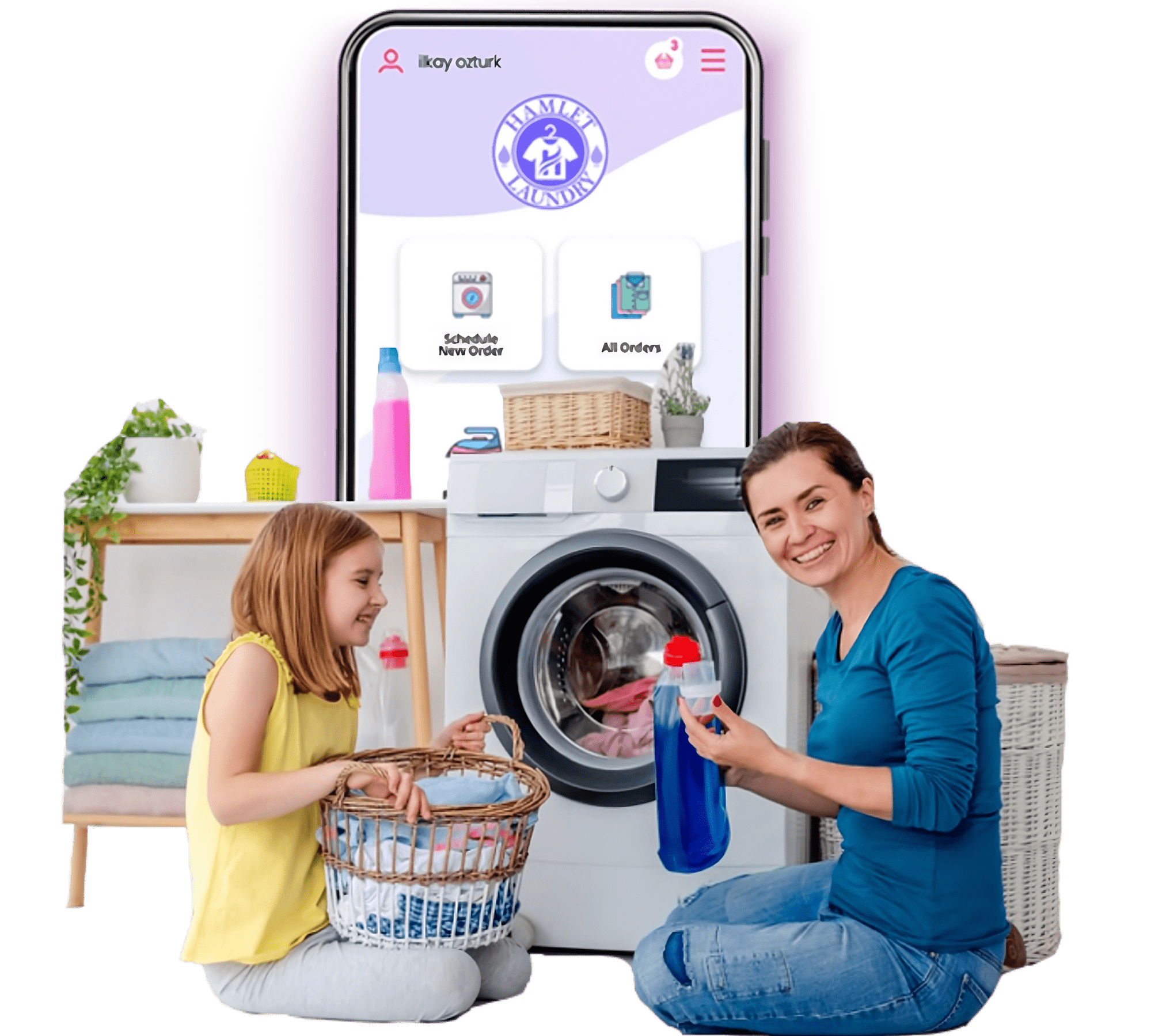 Doorstep Laundry & Dry Cleaning Pick Up and Delivery Service