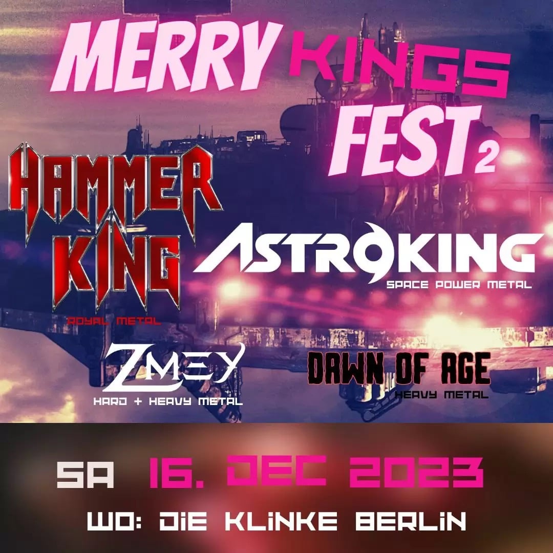 Merry Kings Fest II with HAMMER KING Astroking Zmey Dawn Of Age