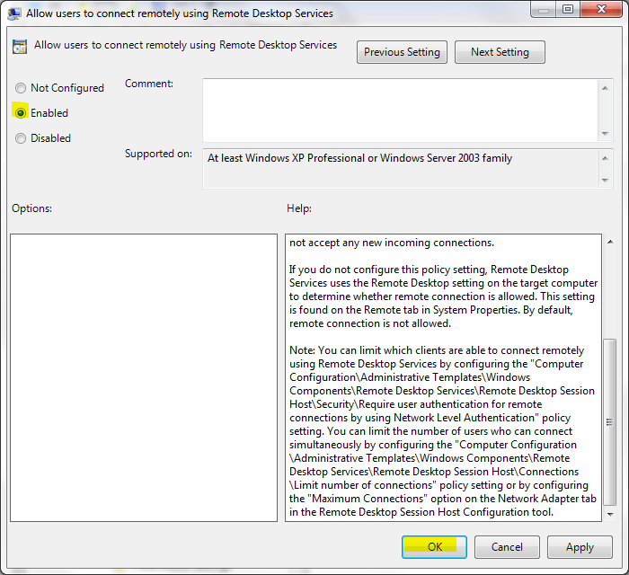 How to Enable Remote Desktop and Allow Access through the Windows