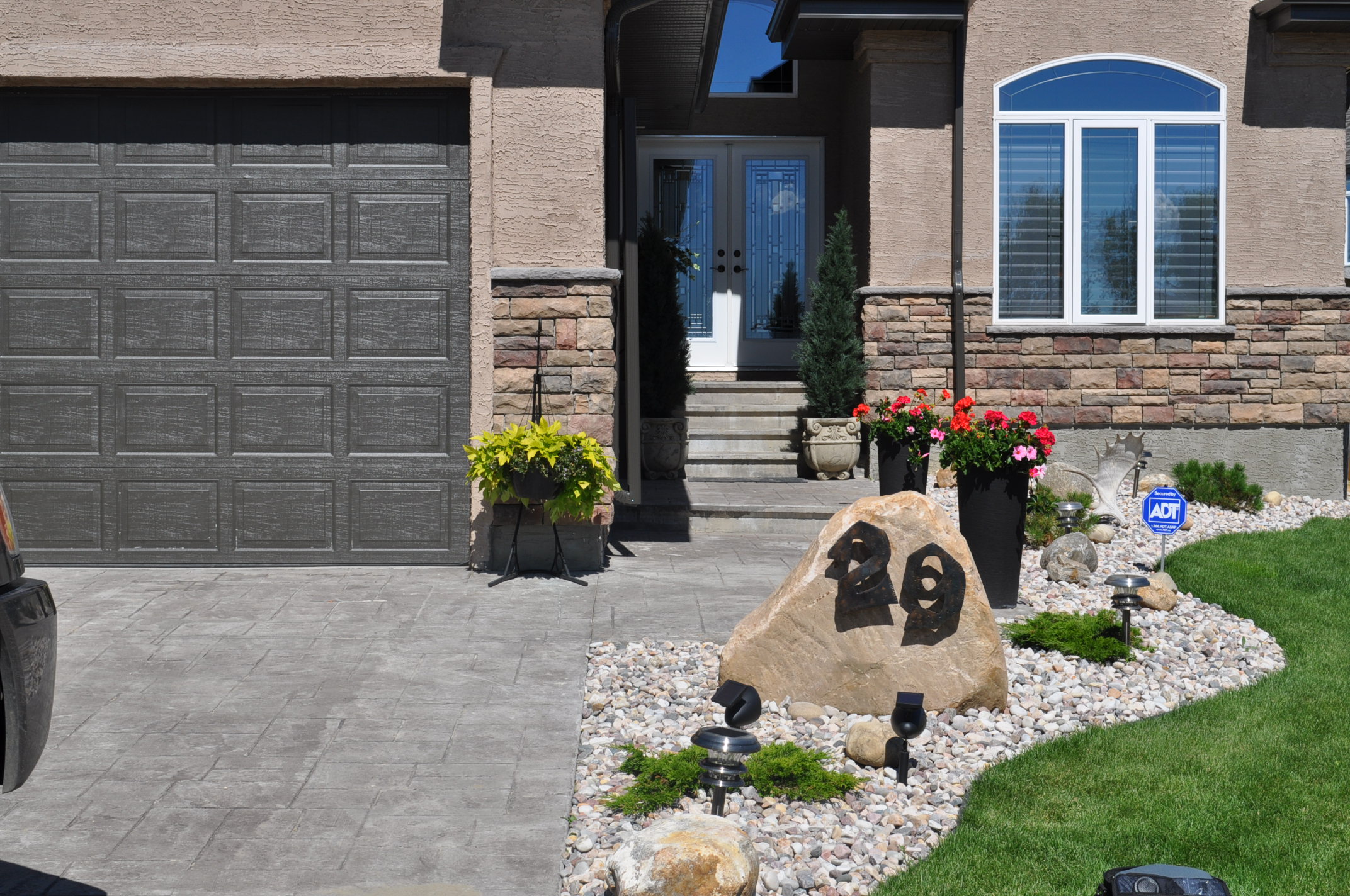 house numbers, custom address, hand house numbers