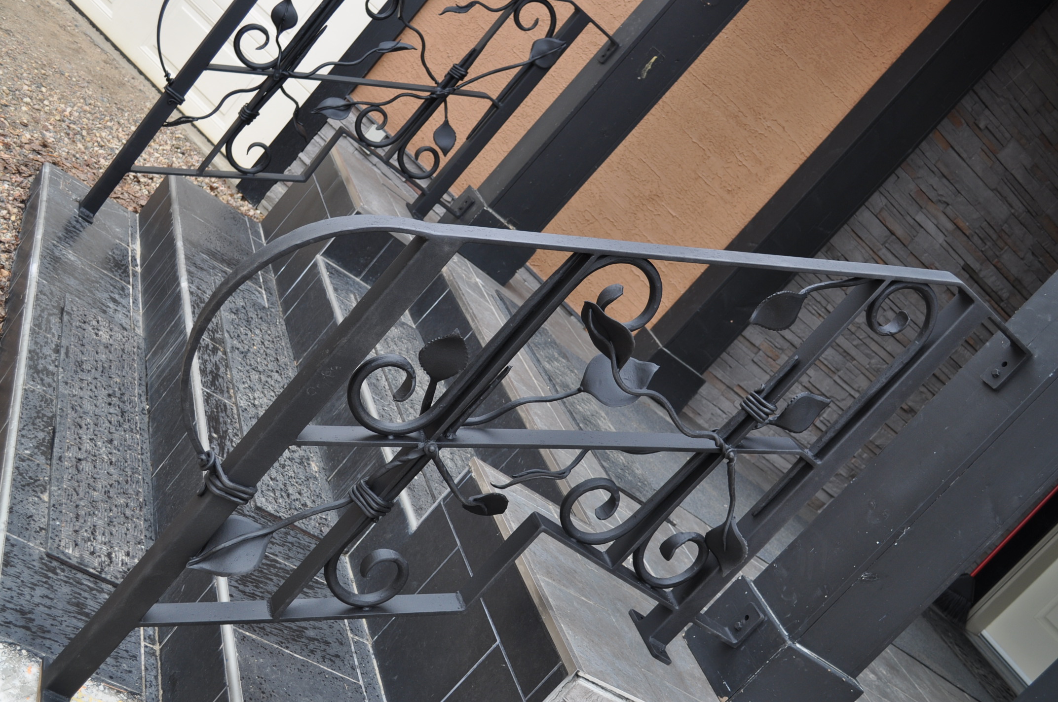 Lac La Biche Iron Railings Hammer and