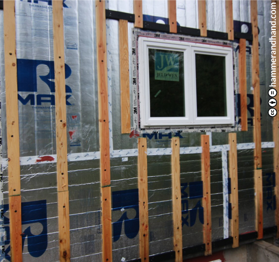 5.4 Exterior Continuous Insulation (CI) at Walls Hammer & Hand