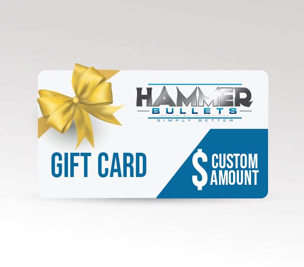 EGift Card Custom Amount Hammer Bullets