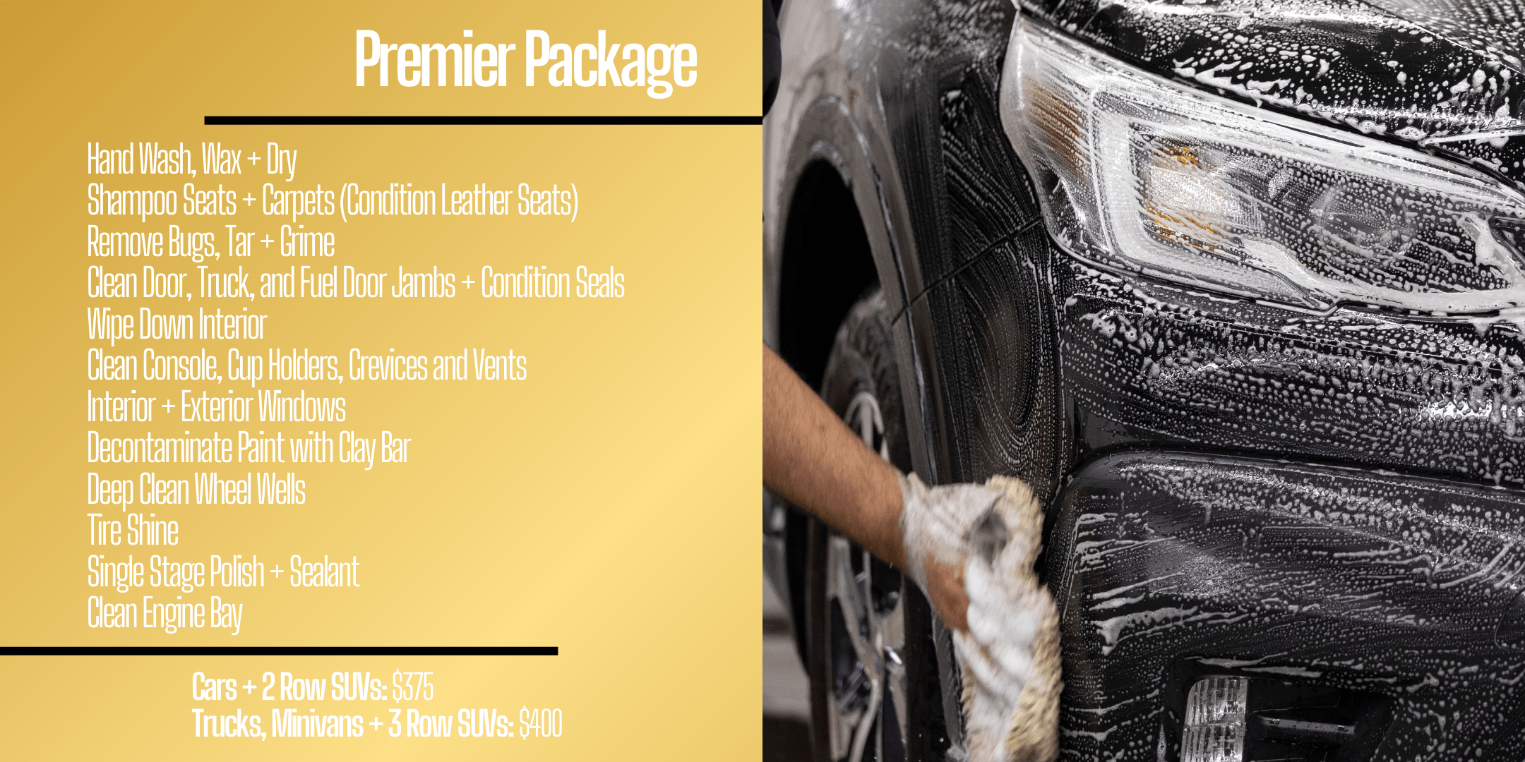 Detailing Hammer Down Customs