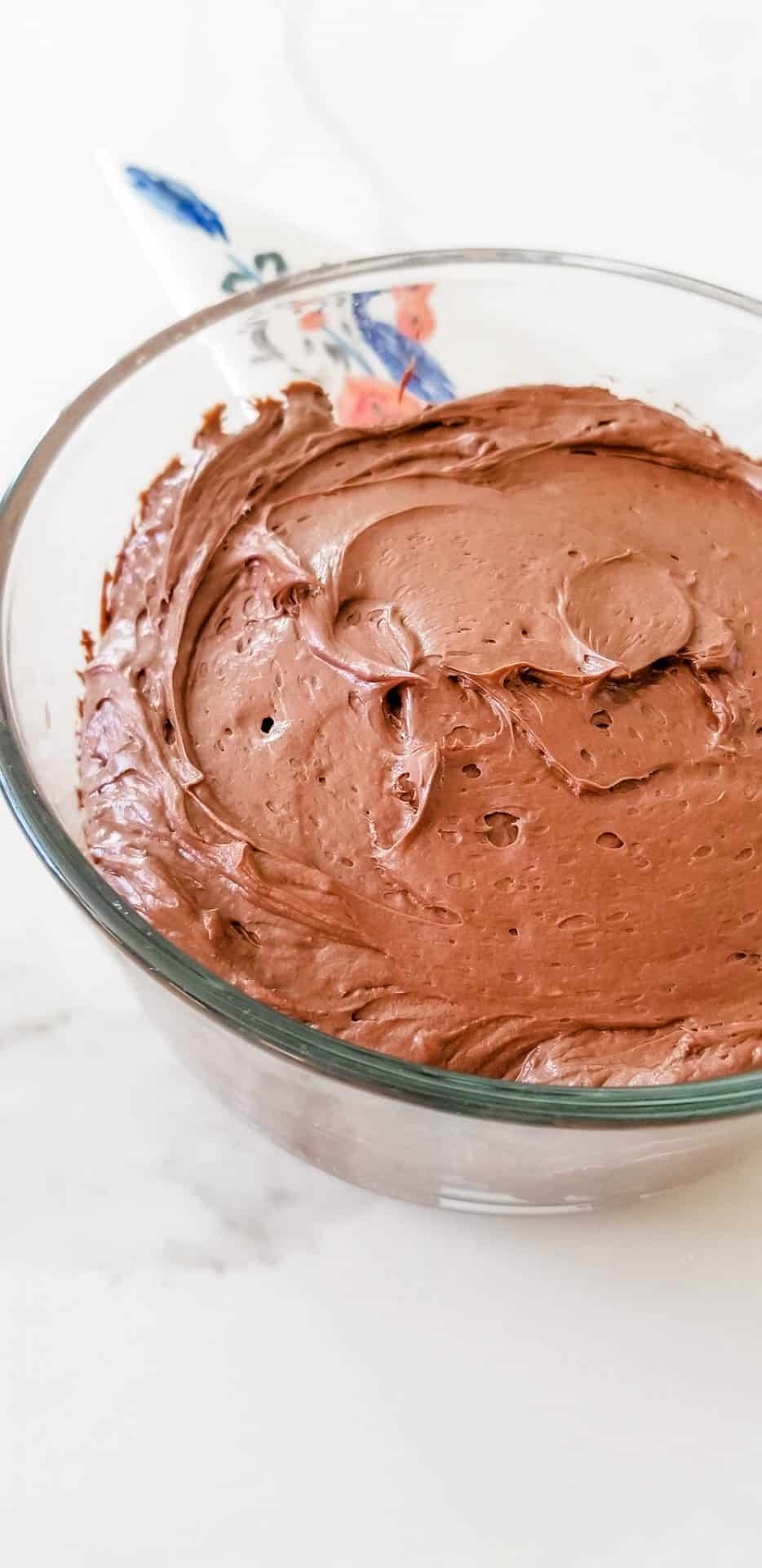 Creamy Whipped Chocolate Icing Hammers N Hugs