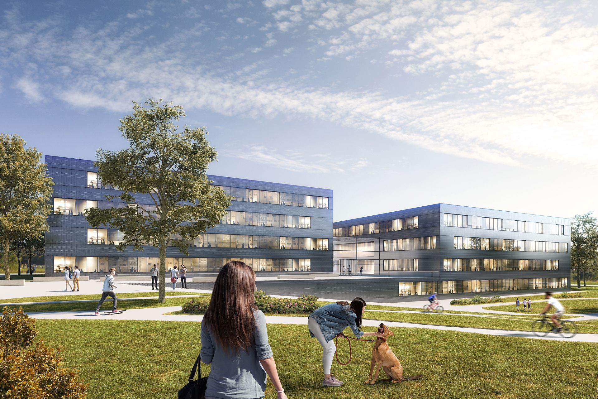 Neubau LehmannZentrum II, TU Dresden hammeskrause architekten