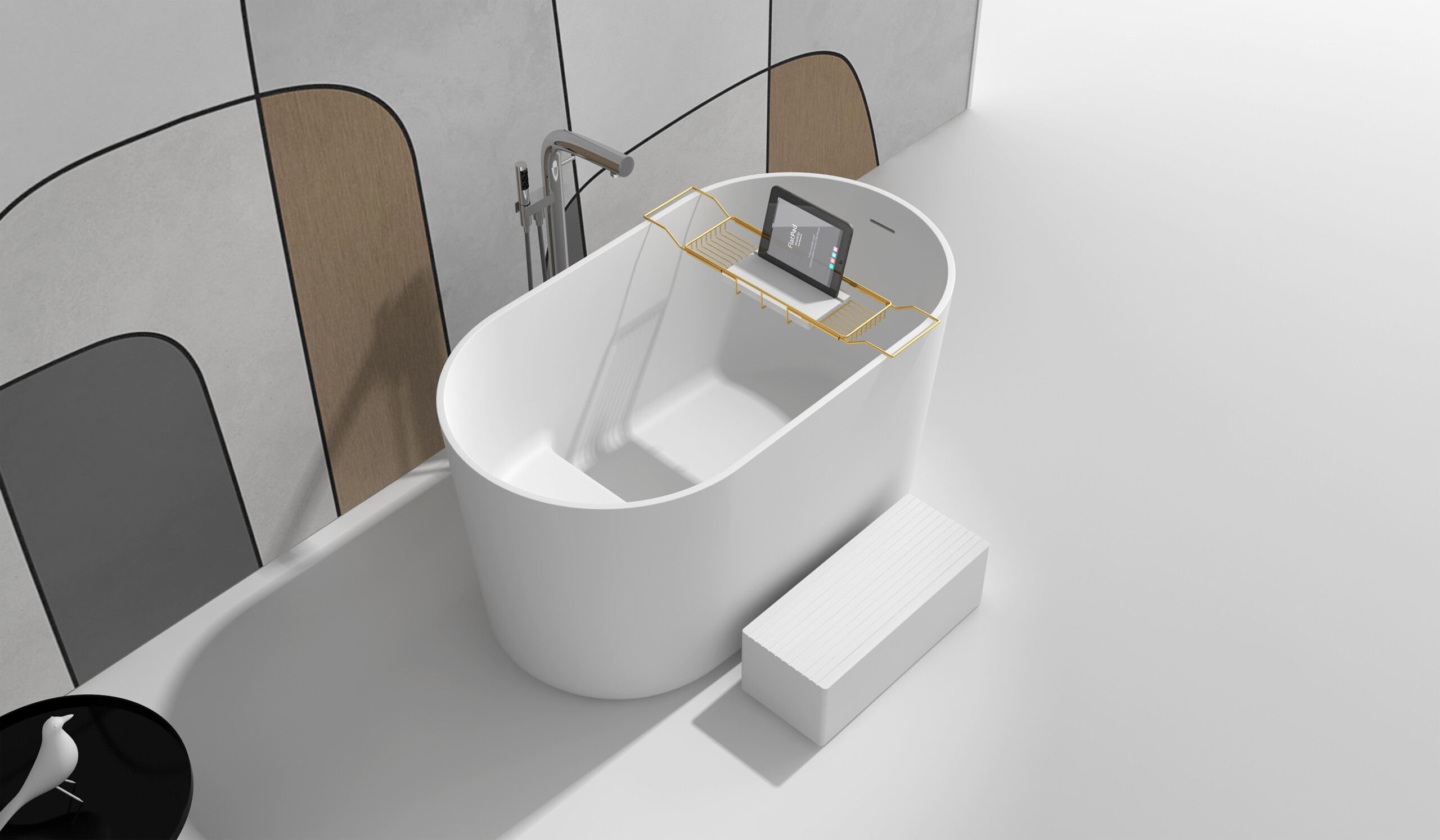 Errol Japanese Style Free Standing Bath The Hammock Bath Company