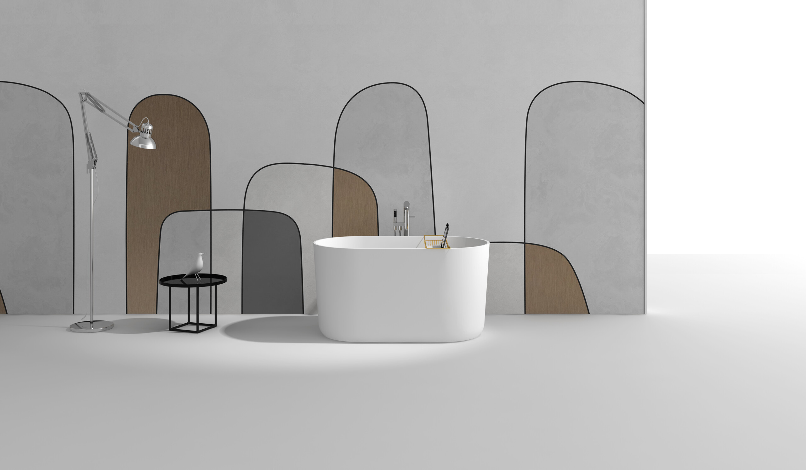 Errol Japanese Style Free Standing Bath The Hammock Bath Company