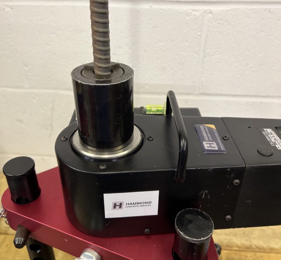 Rebar testing kit Hammond Concrete Services