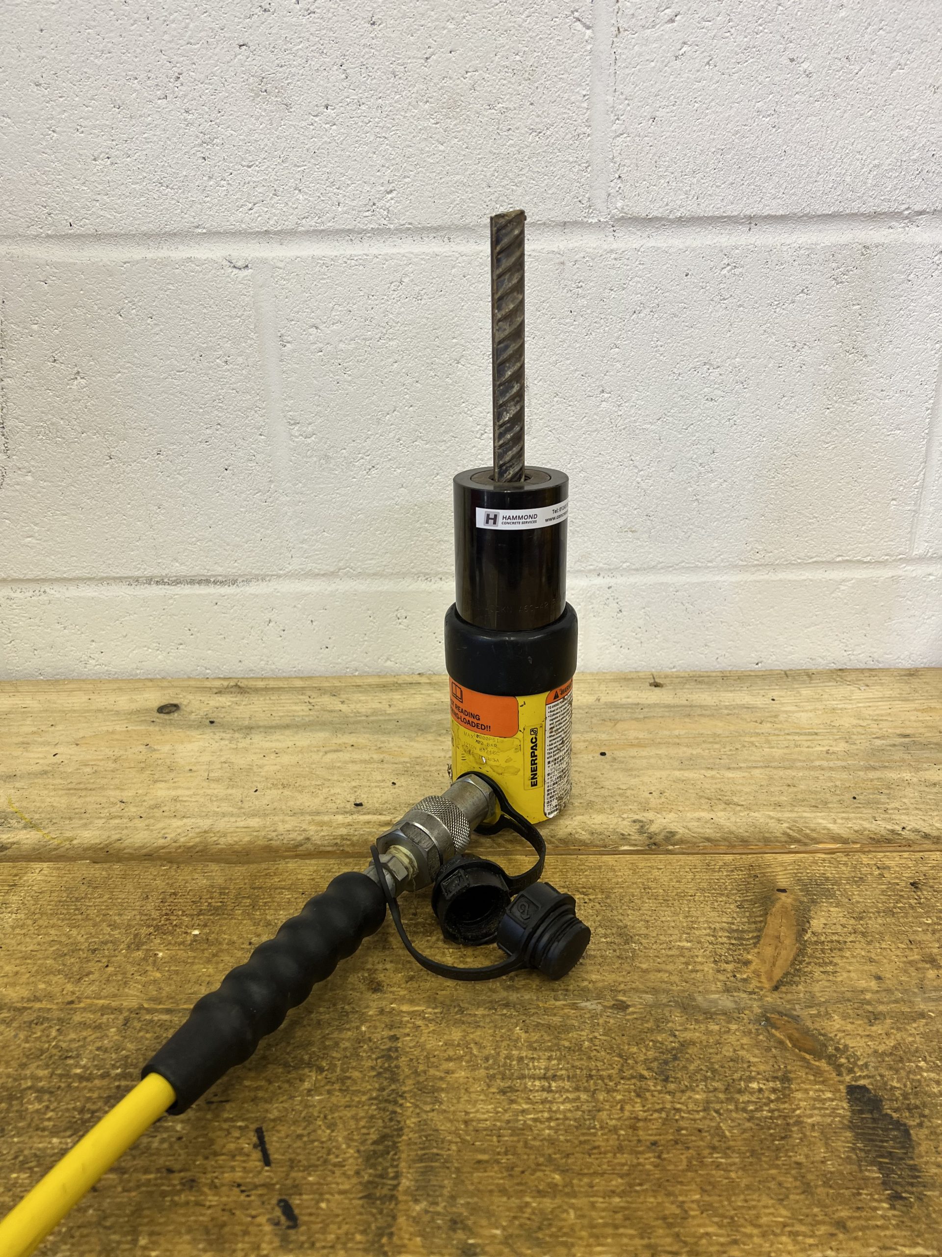 Rebar testing kit Hammond Concrete Services