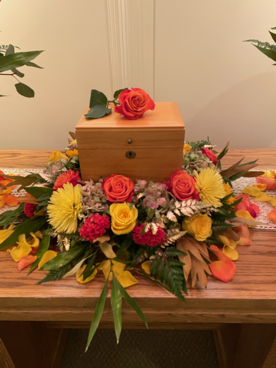 Cremation Sympathy Hammond Florist by John