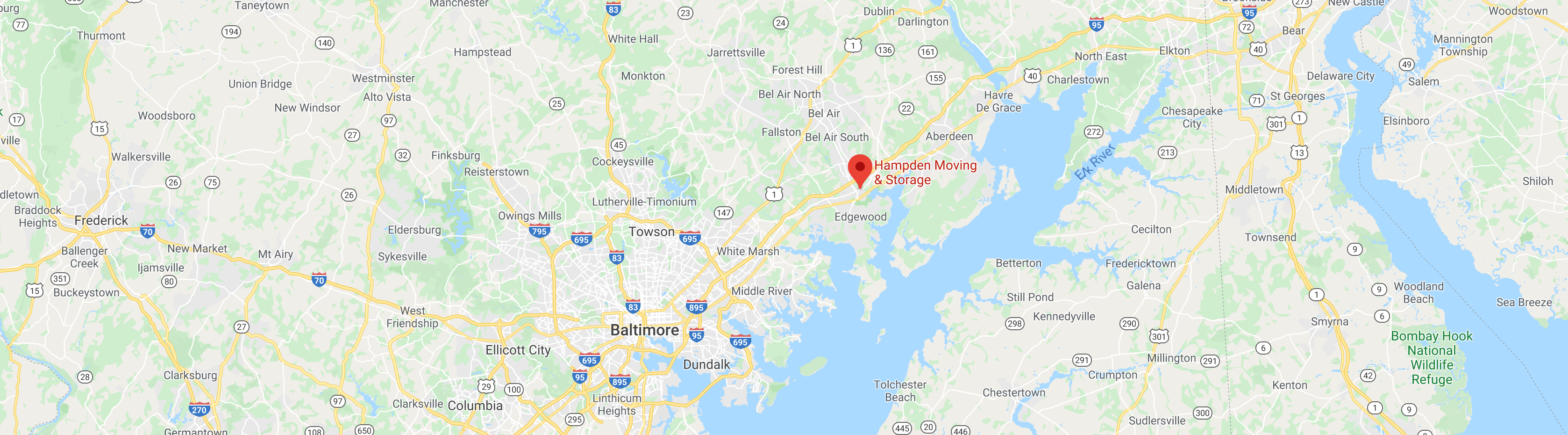 Contact Hampden Moving and Storage Baltimore Abingdon