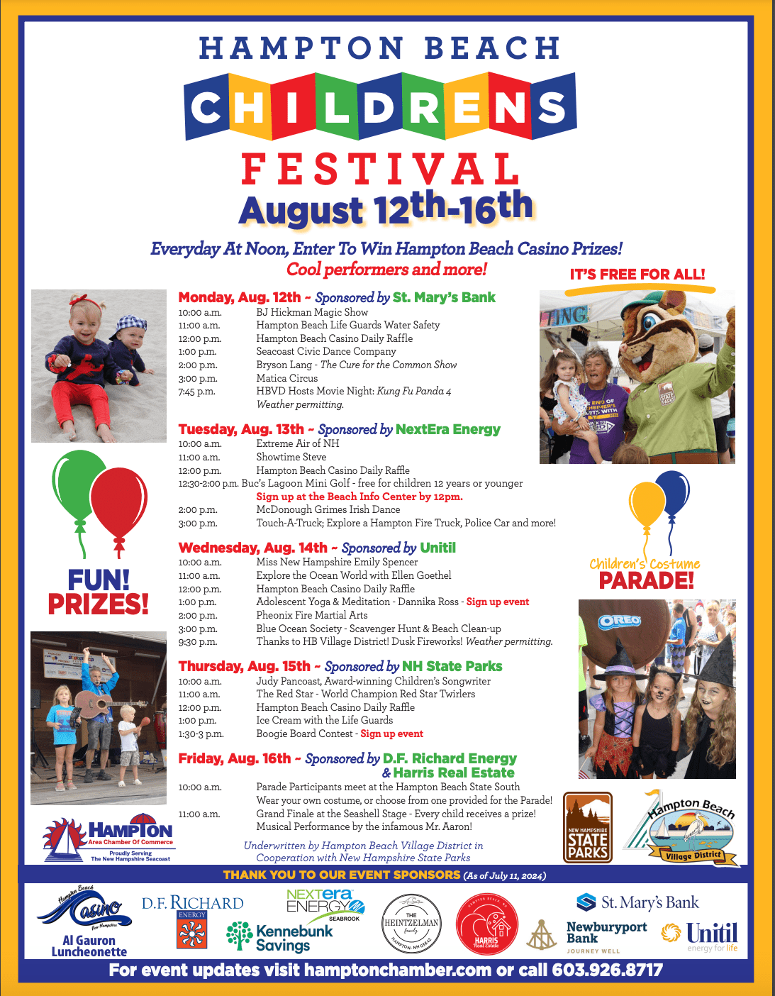 Hampton Beach Childrens Festival Hampton, NH