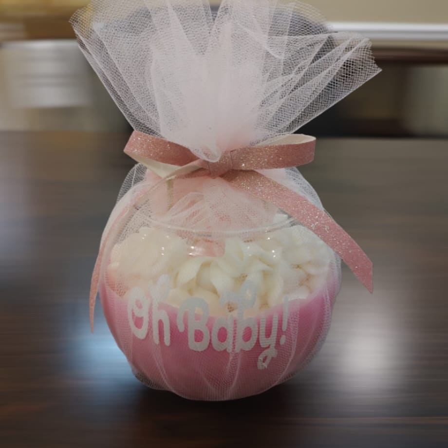 Oh Baby Candle Hampton Crafts & Creations Handmade Candles & Crafts