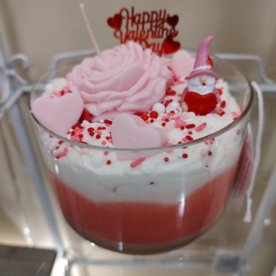 Jumbo Valentine’s Candles Hampton Crafts & Creations Handmade