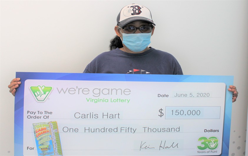 Newport News woman wins 150,000 playing Virginia Lottery