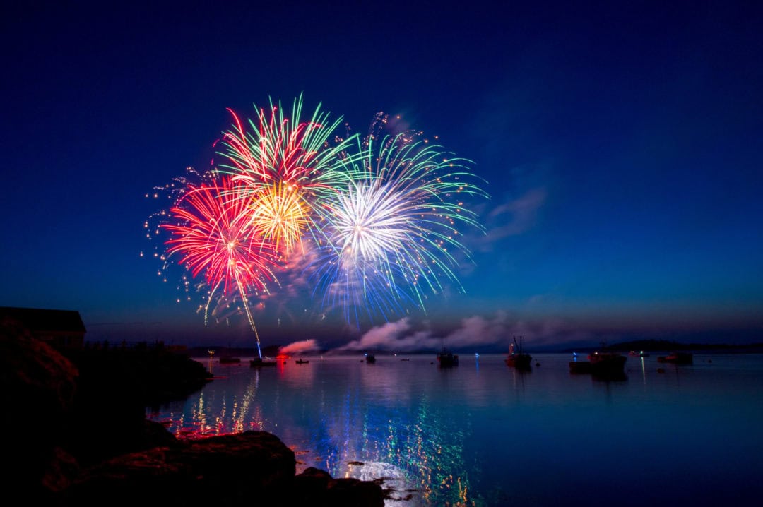 July 4th Holiday Fireworks Schedule for the East End
