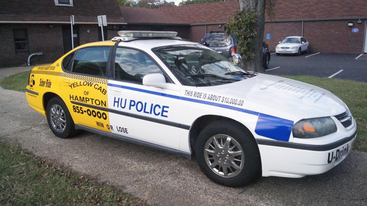 Hampton University policetaxi promotes safe driving The Hampton Script