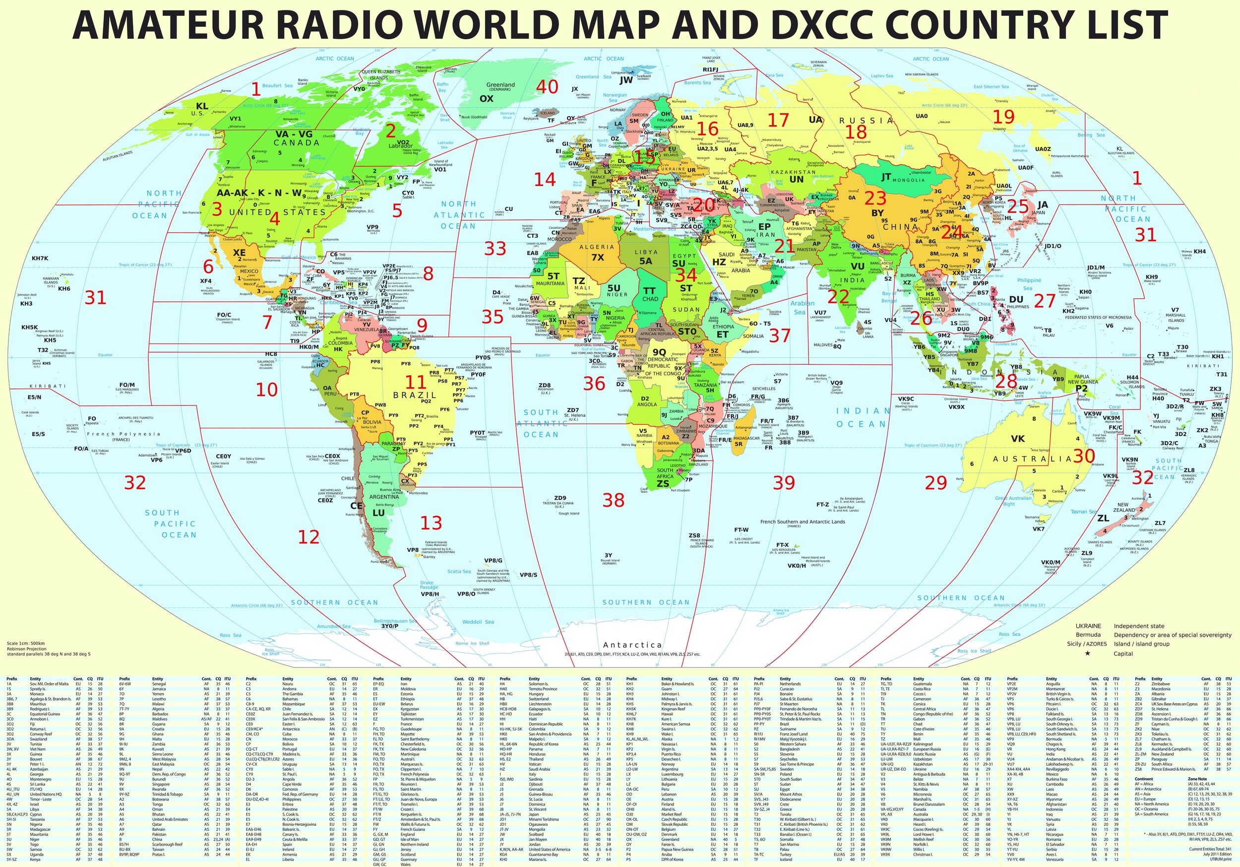 Amateur Radio Maps