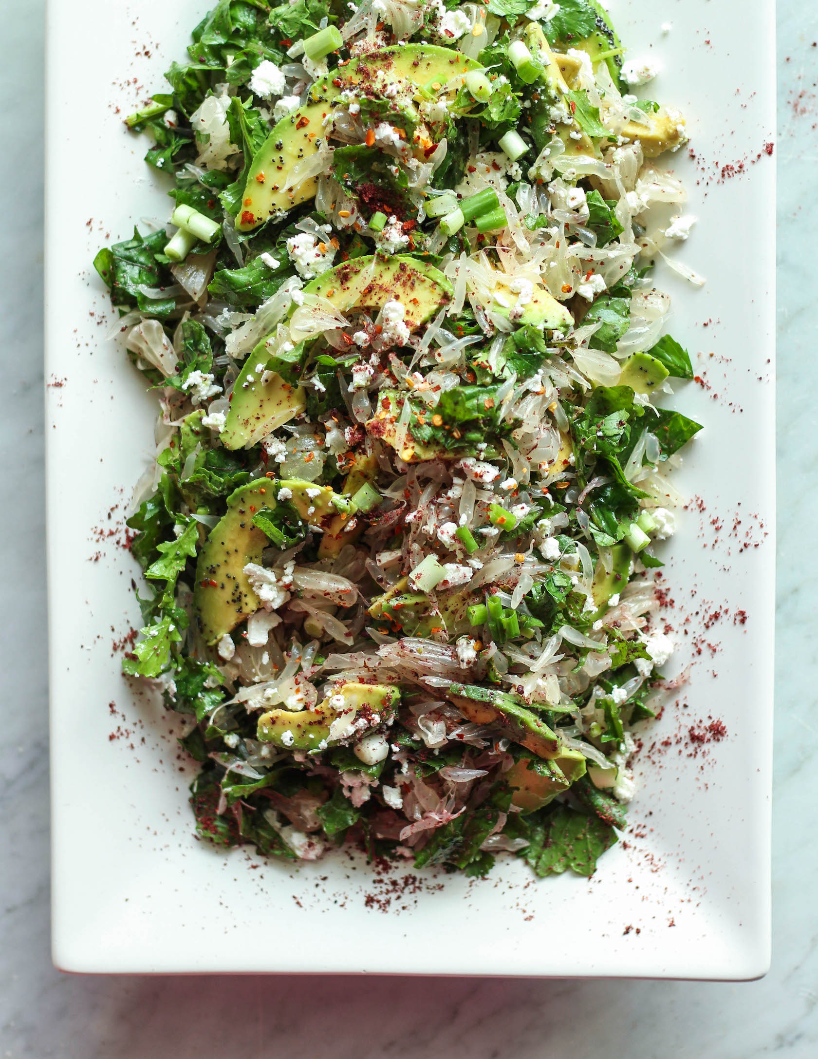 Pomelo and Avocado Salad with Sumac