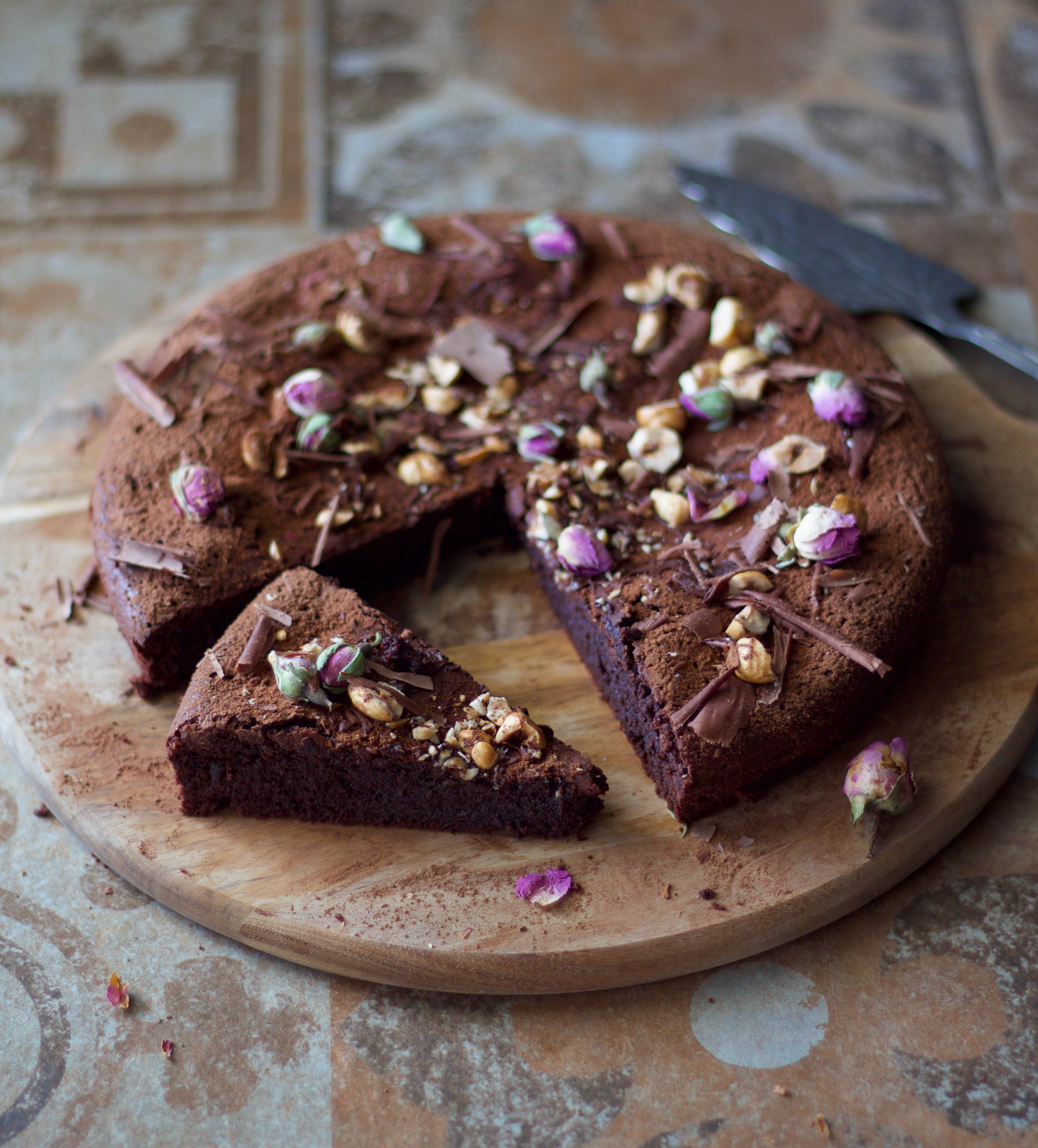 Flourless Chocolate and Olive Oil Cake