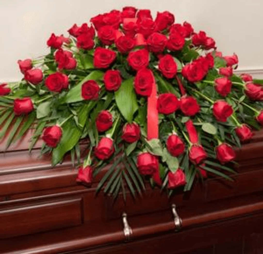 All Rose Casket Hana Floral Designs and Co.