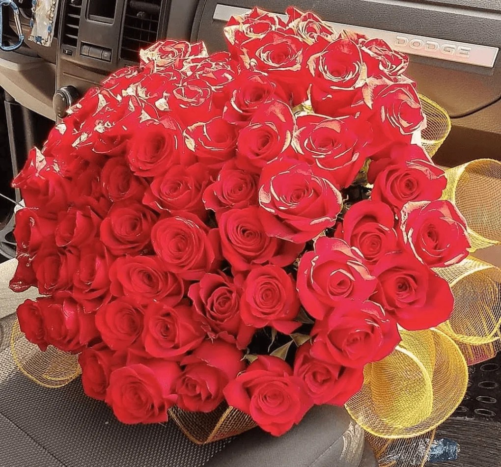 50 Red Roses Hana Floral Designs and Co.